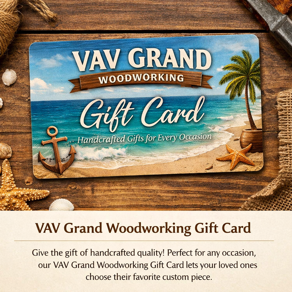 VAV Grand Woodworking Gift Card